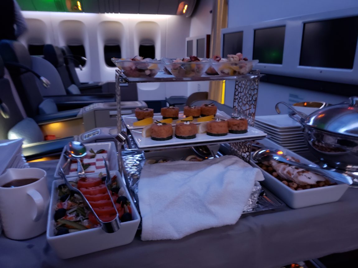 Review Turkish Airlines Business Class (B777300ER) Houston IAH to